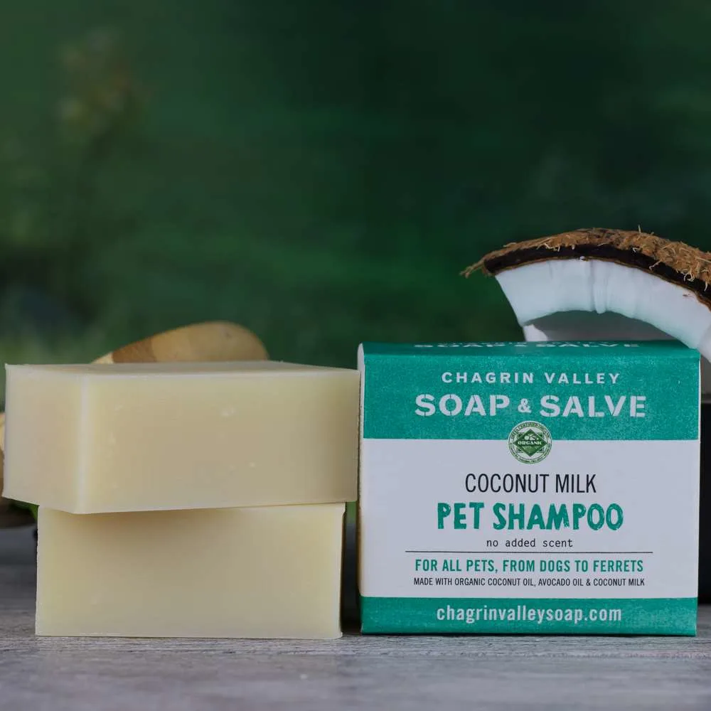 Chagrin Valley Soap pet shampoo bar