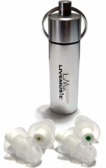 livemus!c hearsafe noise reduction ear plugs for music festivals