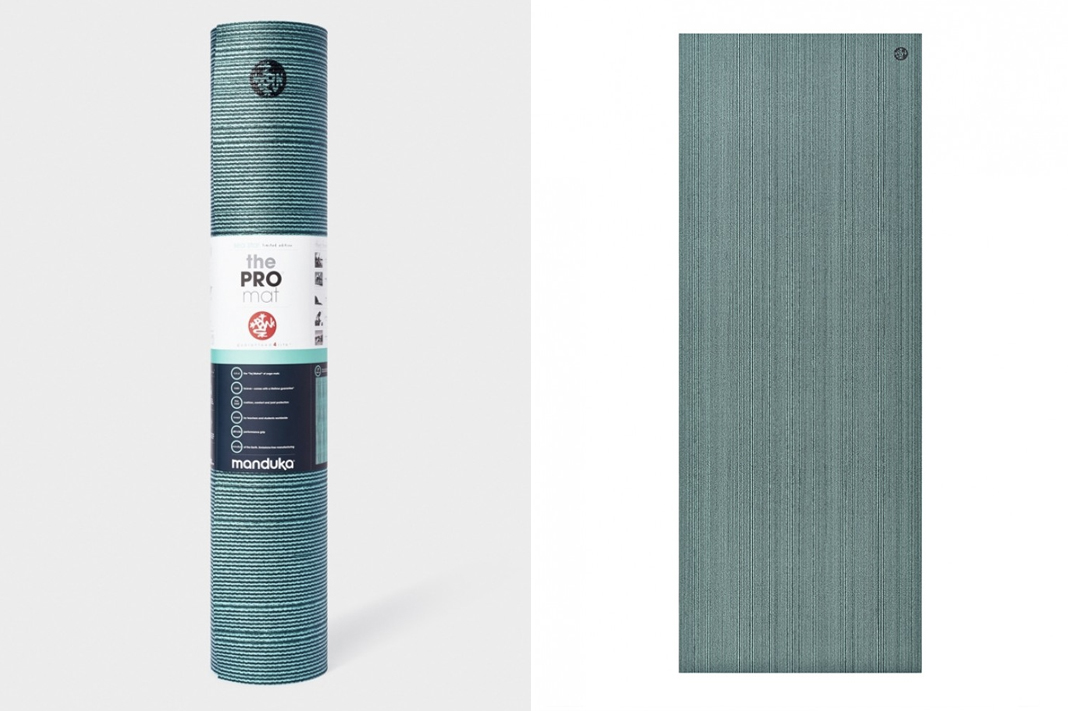 manduka yoga mat review pro sea star metallic green