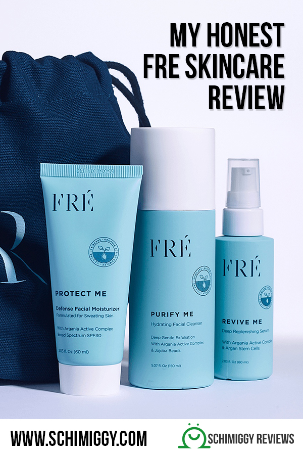 my honest fre skincare review 123fre set schimiggy reviews