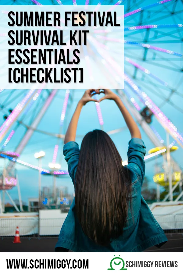 summer festival survival kit essentials checklist schimiggy reviews