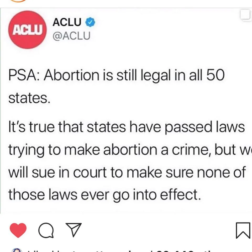 aclu fights against abortion ban