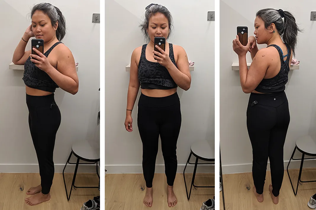 lululemon align jogger fitting room try on schimiggy reviews