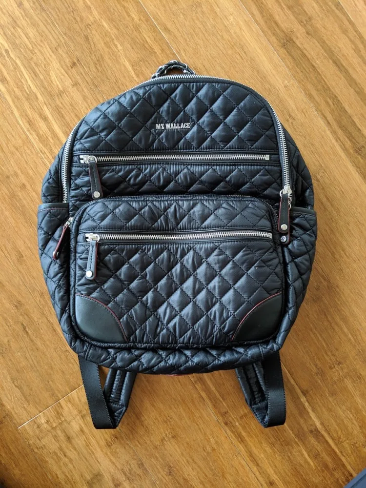 mz wallace backpack review crosby travel bag front