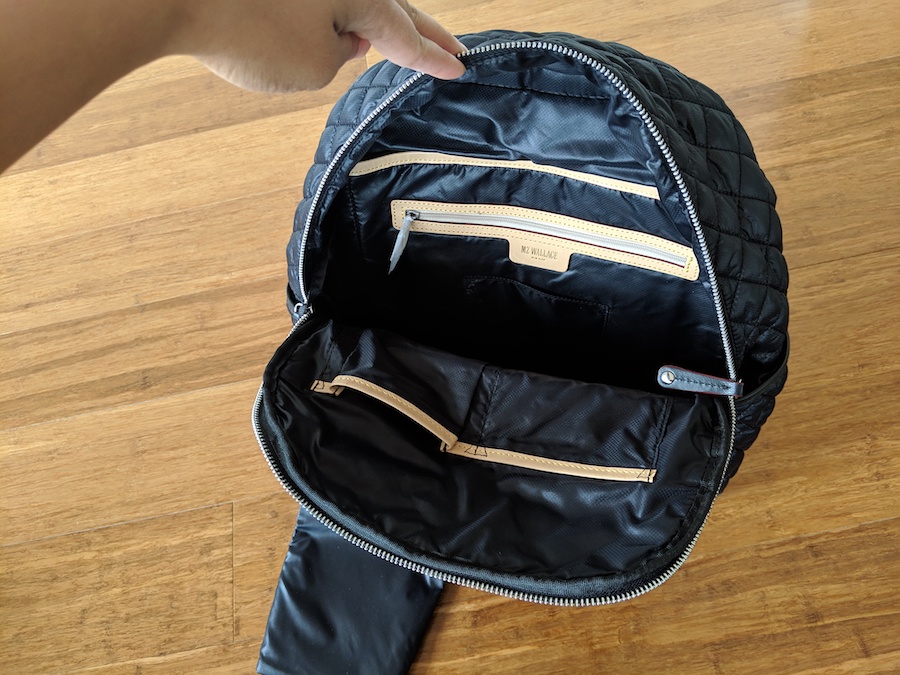 mz wallace backpack review crosby travel bag inside