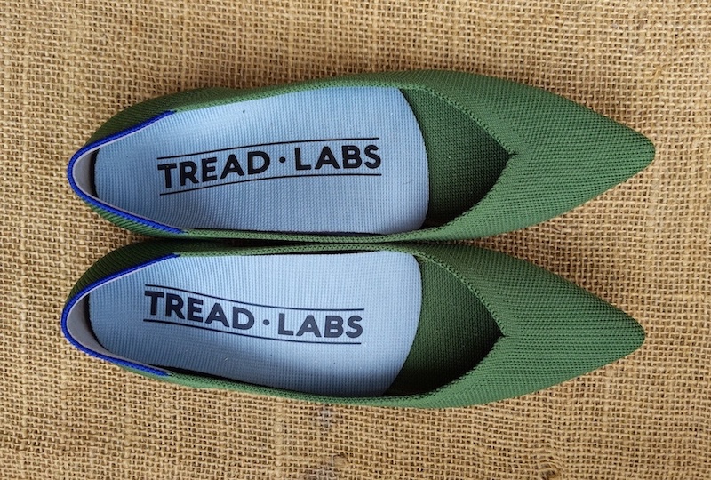 rothys point shoes with tread labs short insoles