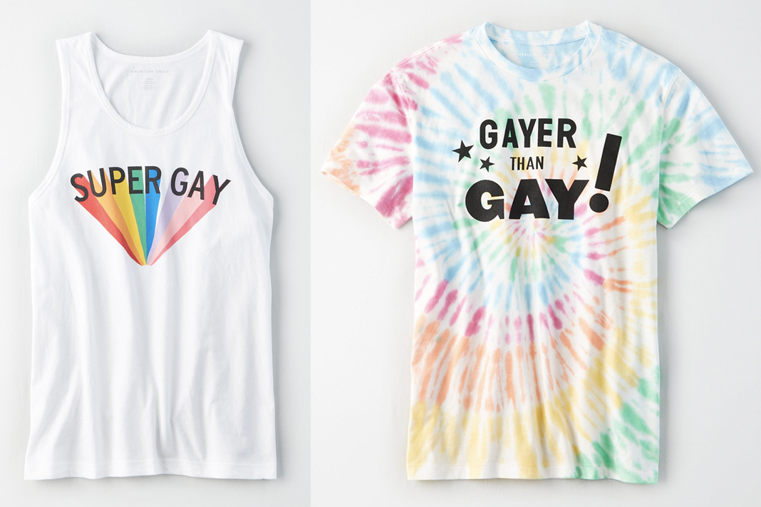 american eagle pride rainbow gay shirts lgbtq