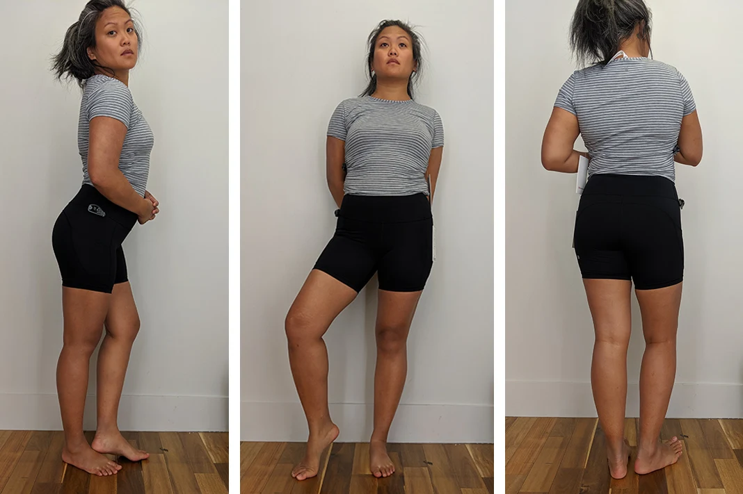 lululemon All It Takes Short Sleeve review stripe grey