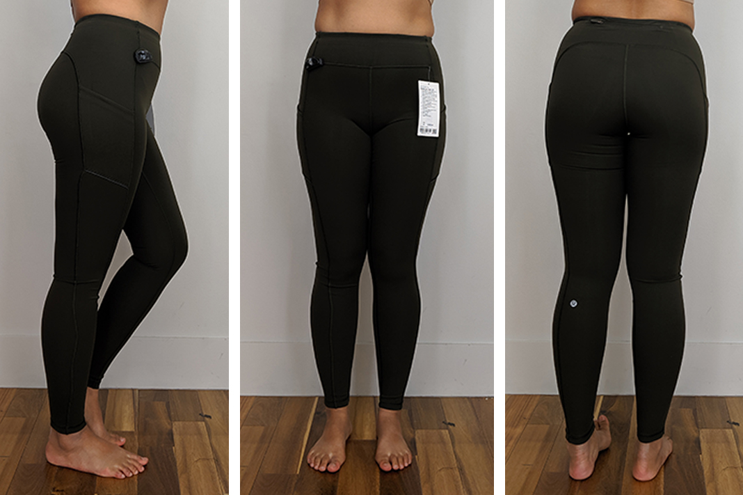 lululemon Speed Up Tight 28 dark olive leggings