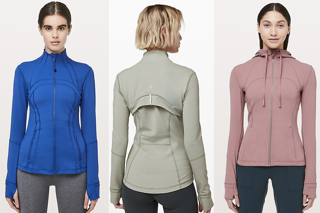 lululemon core item define jacket and hoodie