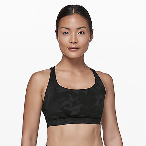 lululemon core products energy bra front