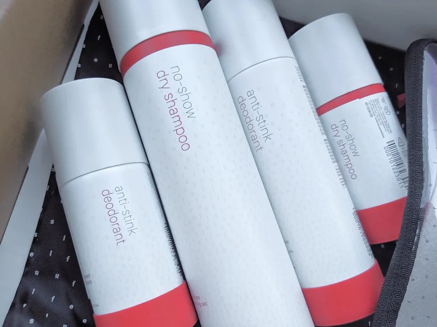 lululemon selfcare deodorant dry shampoo