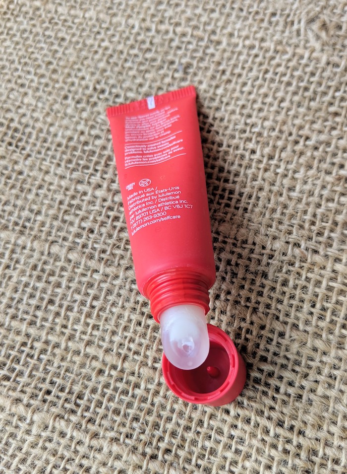 lululemon selfcare line basic balm for lips