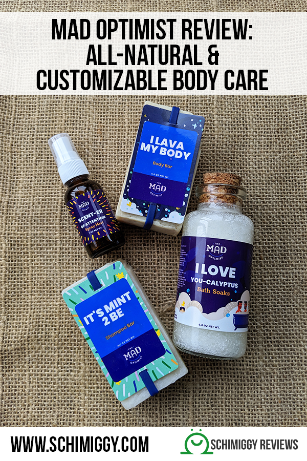 mad optimist review all natural and customizable body care