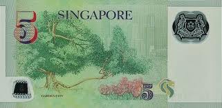 singapore 5 dollar bill tembusu tree