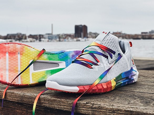 under armour rainbow pride shoes lgbtq