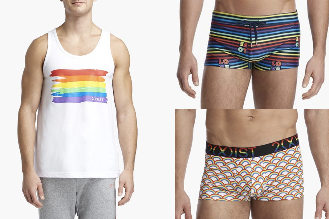 2xist pride rainbow collection 2019 mens underwear shorts