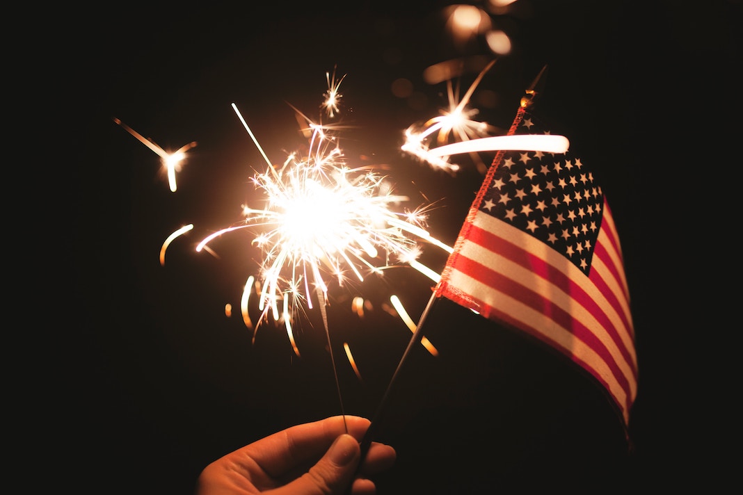 4th of july flag and fireworks sale and deals