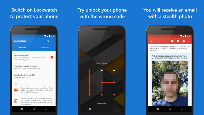 Lockwatch Thief-Catching app for cellphones