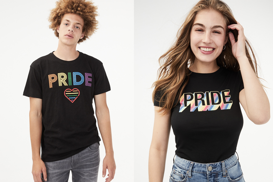 aeropostale pride collection 2019 rainbow apparel for men and women