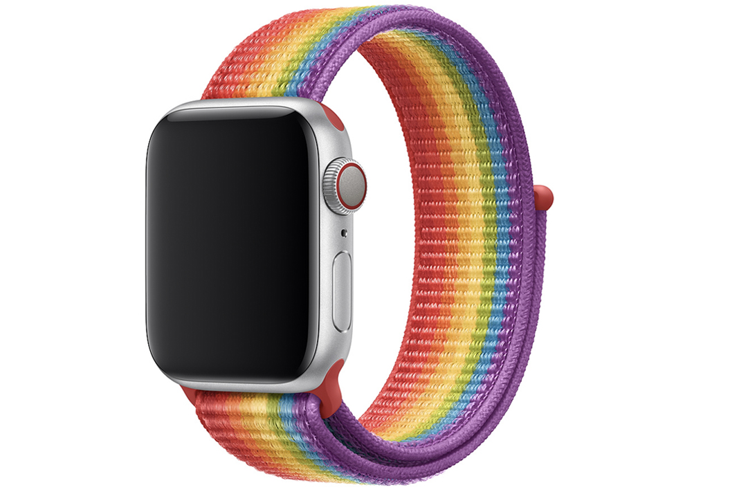 apple pride watch band rainbow 2019