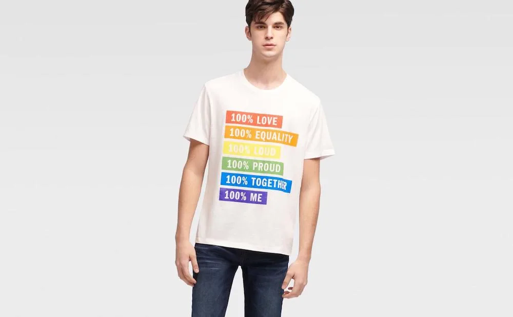 donna karan pride collection t-shirt 2019