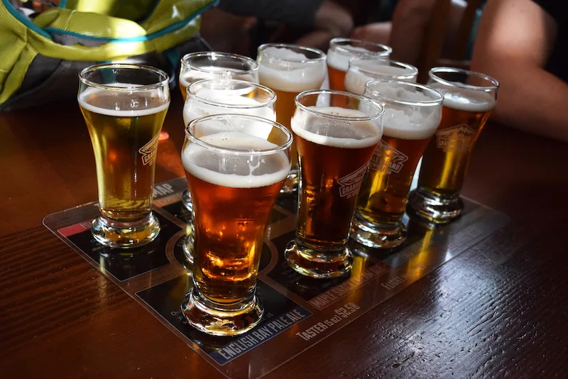granville-brewery-tasting-flight-beer
