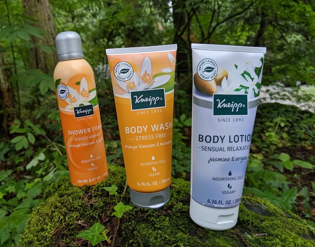 kneipp lotion and body wash for dry skin
