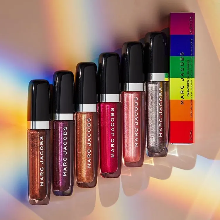 marc jacobs beauty pride lip gloss collection 2019