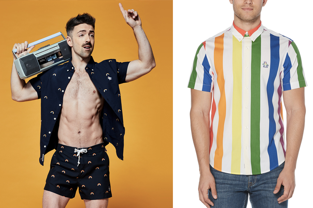 penguin pride collection 2019 rainbow mens apparel