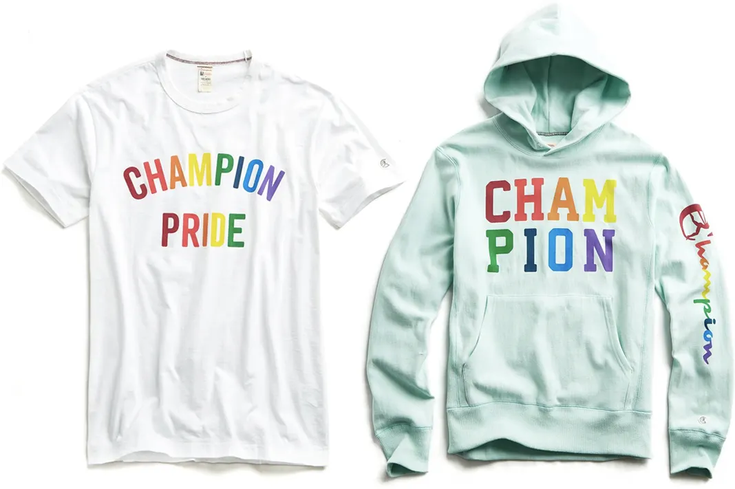 todd snyder champion pride collection 2019