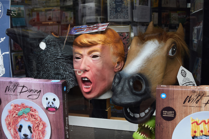 trump-mask-scary-vancouver gift shop gastown