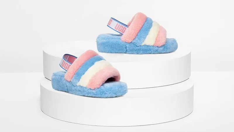 ugg pride fluff yeah slide slipper 2019