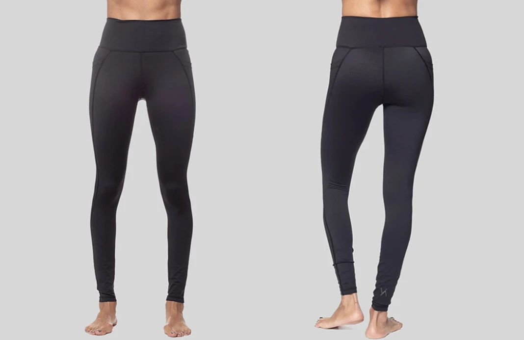 vie active lili pocket leggings in black