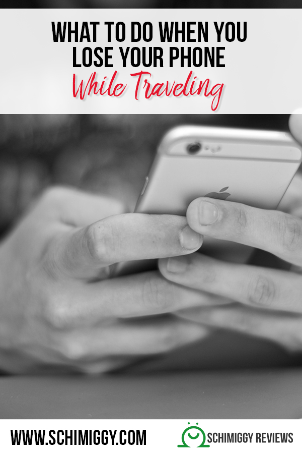 what to do when you lose your phone while traveling pinterest