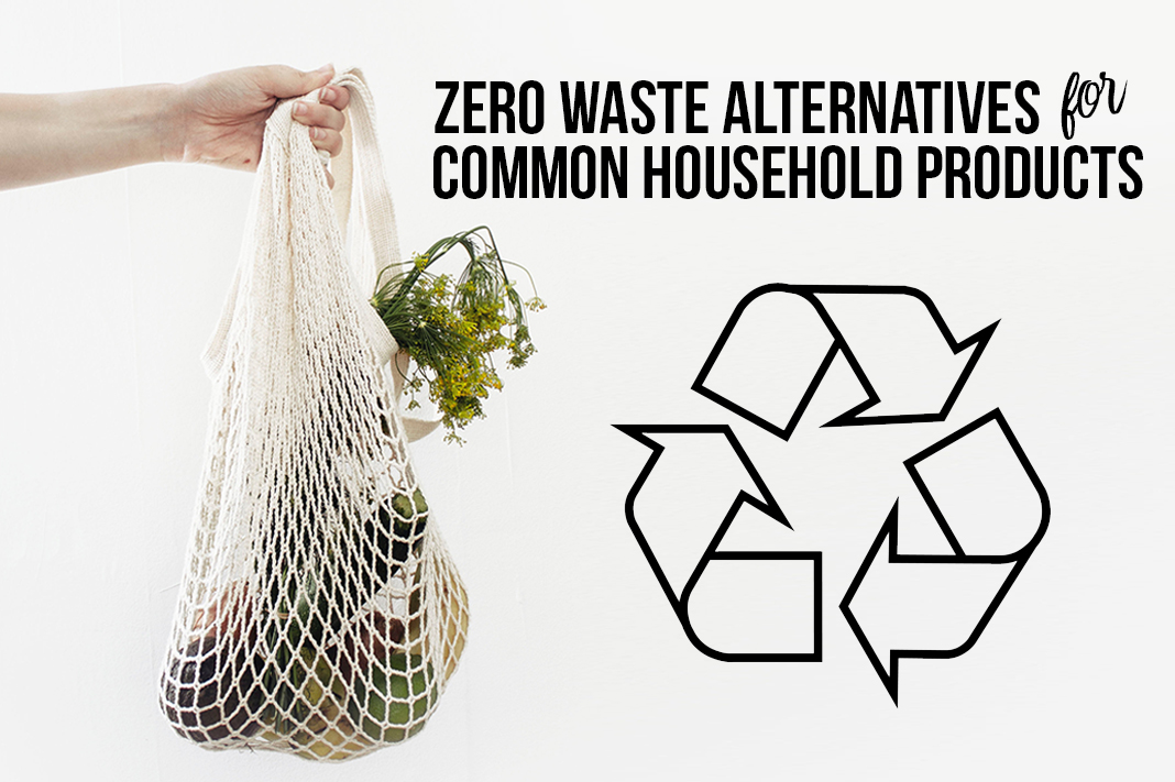 Zero Waste Alternatives for Common Household Products