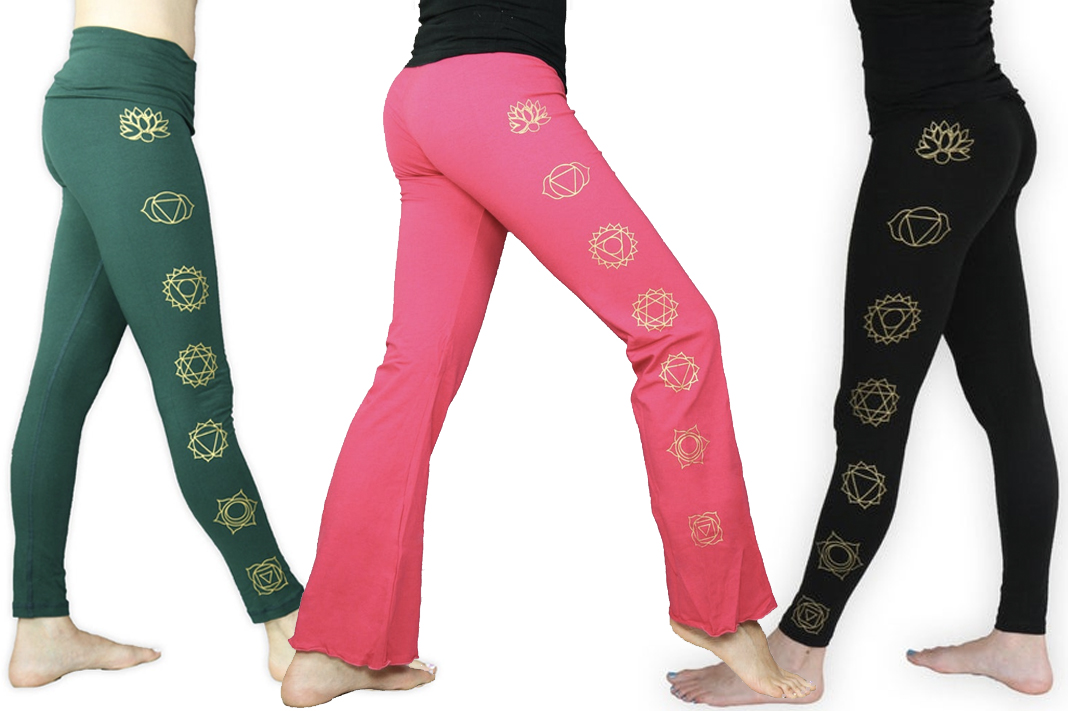 Chakras + affirmations Leggings for Sale by RedCloudDesign