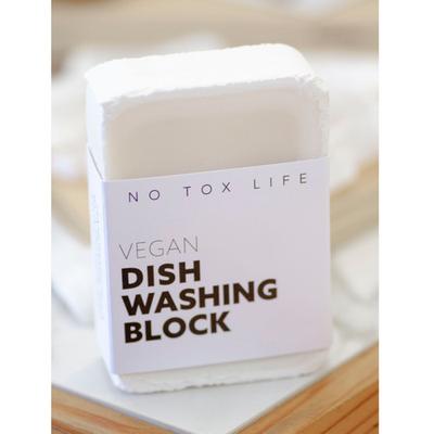 no tox life dishwashing block solid dish washing soap