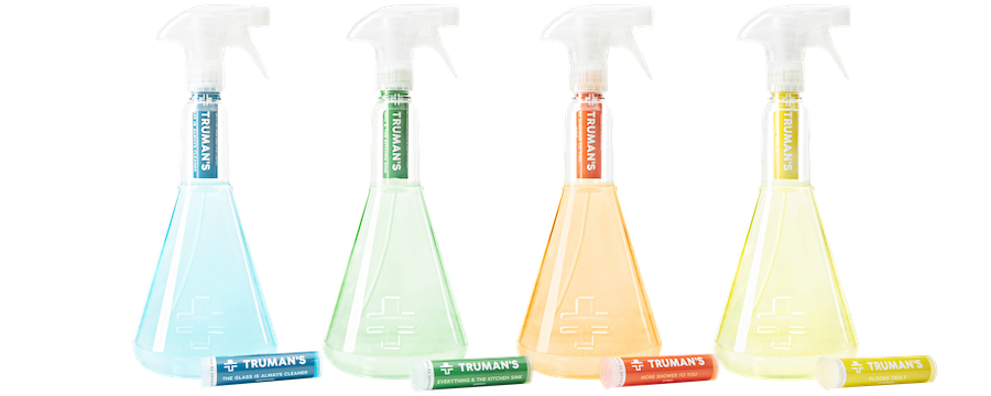 truman's non-toxic starter kit house cleaning solution