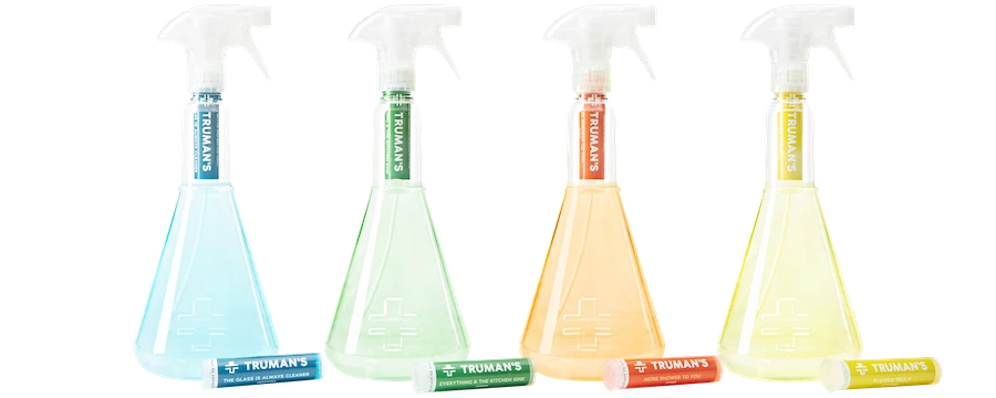 truman's non-toxic starter kit house cleaning solution