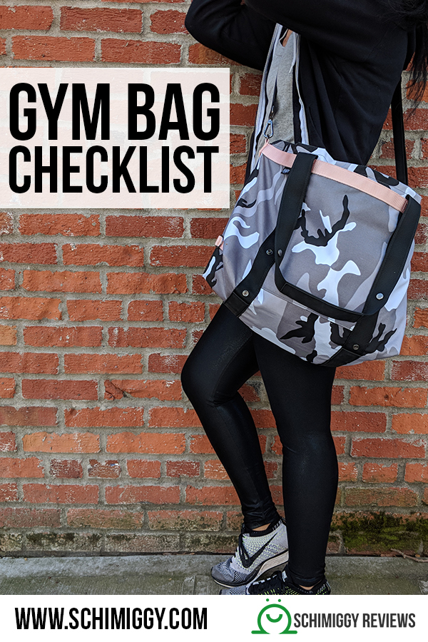 what to bring to the gym bag checklist schimiggy reviews