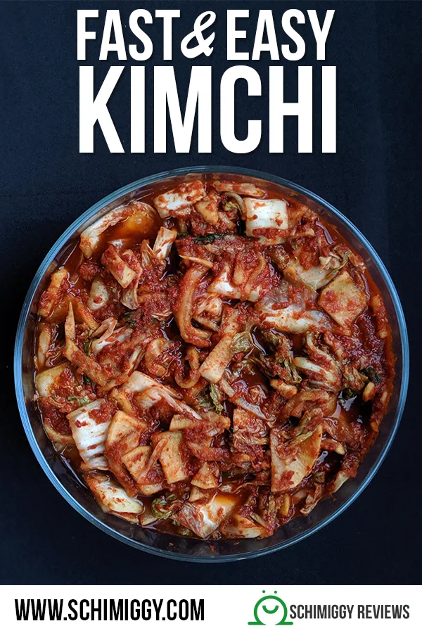 fast and easy kimchi recipe schimiggy reviews pinterest