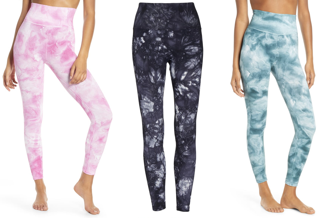 free people movement tie dye leggings and yoga pants