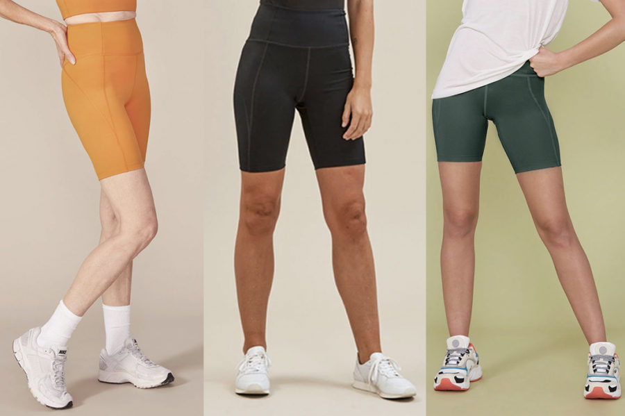 girlfriend collective biker shorts and discount code