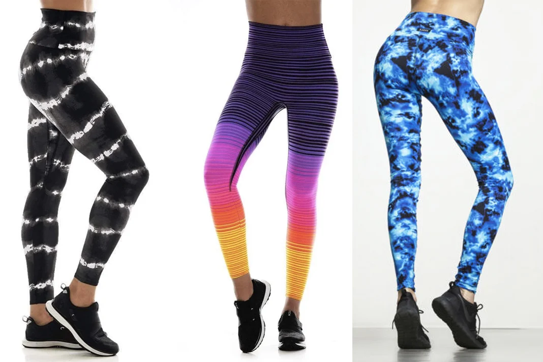 k-deer tie dye leggings and yoga pants