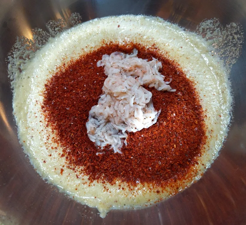 kimchi paste recipe with salted shrimp