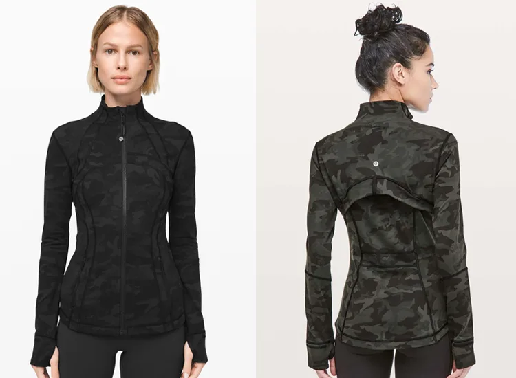 Lululemon camo jacket shop