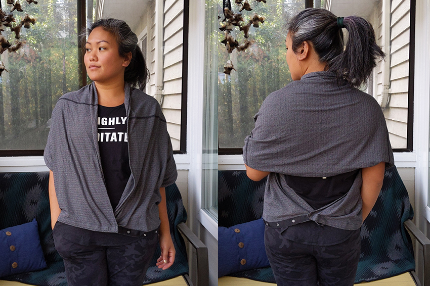 How to Wear a Vinyasa Scarf as a Shirt top