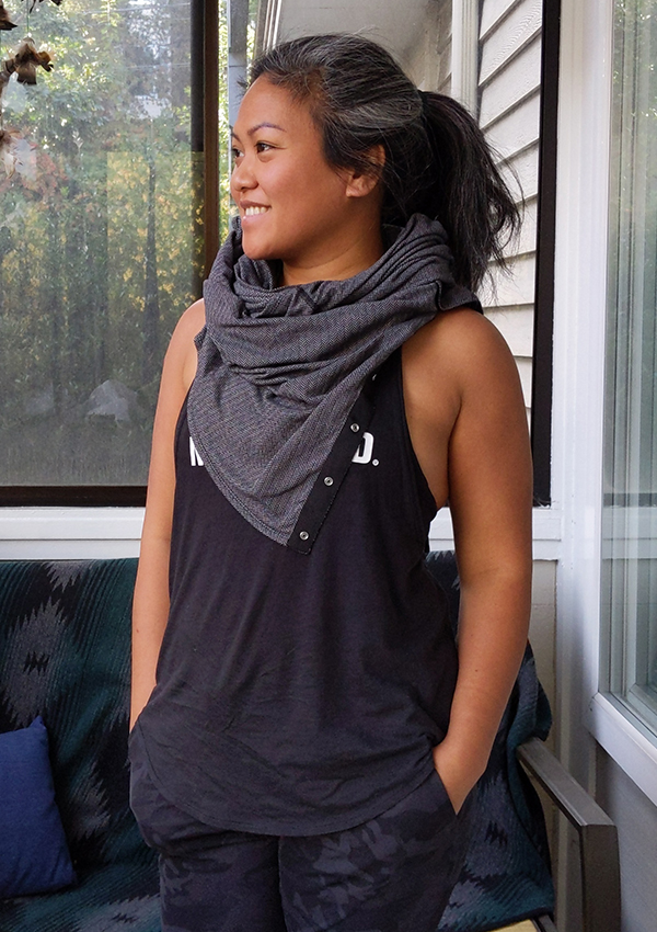 How to Wear a lululemon Vinyasa Scarf Front Back Bandit