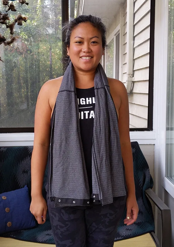 How to Wear lululemon Vinyasa Scarf Long Front Dangle